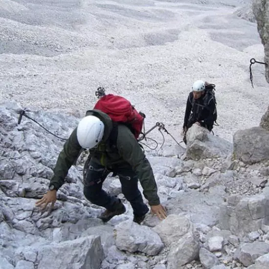 Klettersteig Stopselzieher – Bergtour mit Andreas Biberger