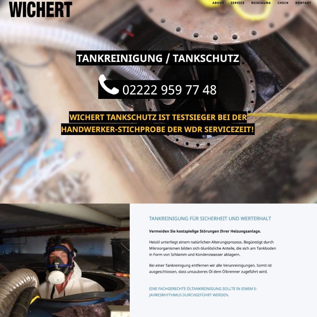 Wichert, Tankschutz / Tankreinigung